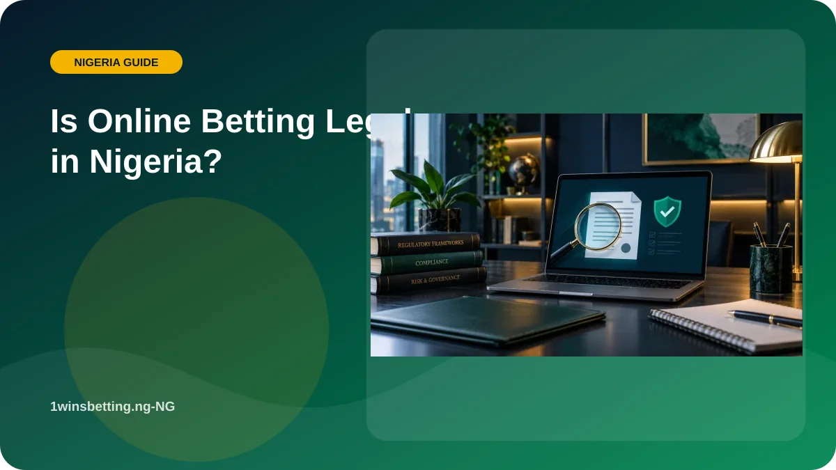 Is Online Betting Legal in Nigeria? illustration